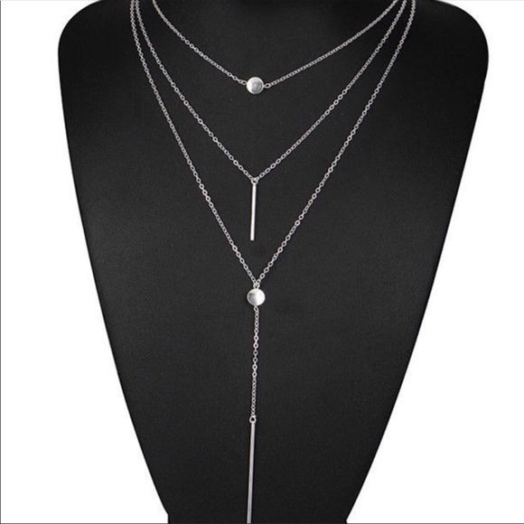 ❌⭕️❌ GORGEOUS THREE STRAND NECKLACE - Picture 2 of 2